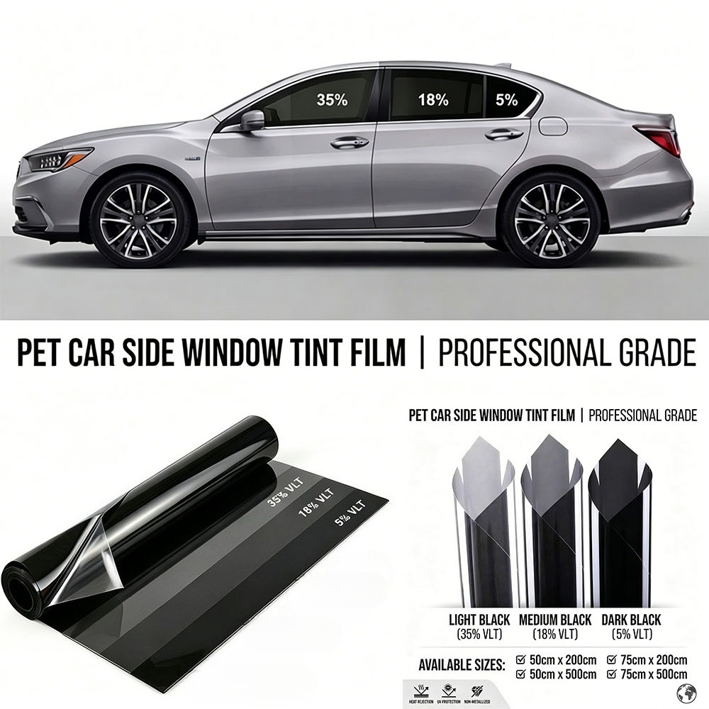 Tinted Window Film - Film Pelindung Kaca Mobil Anti Panas
