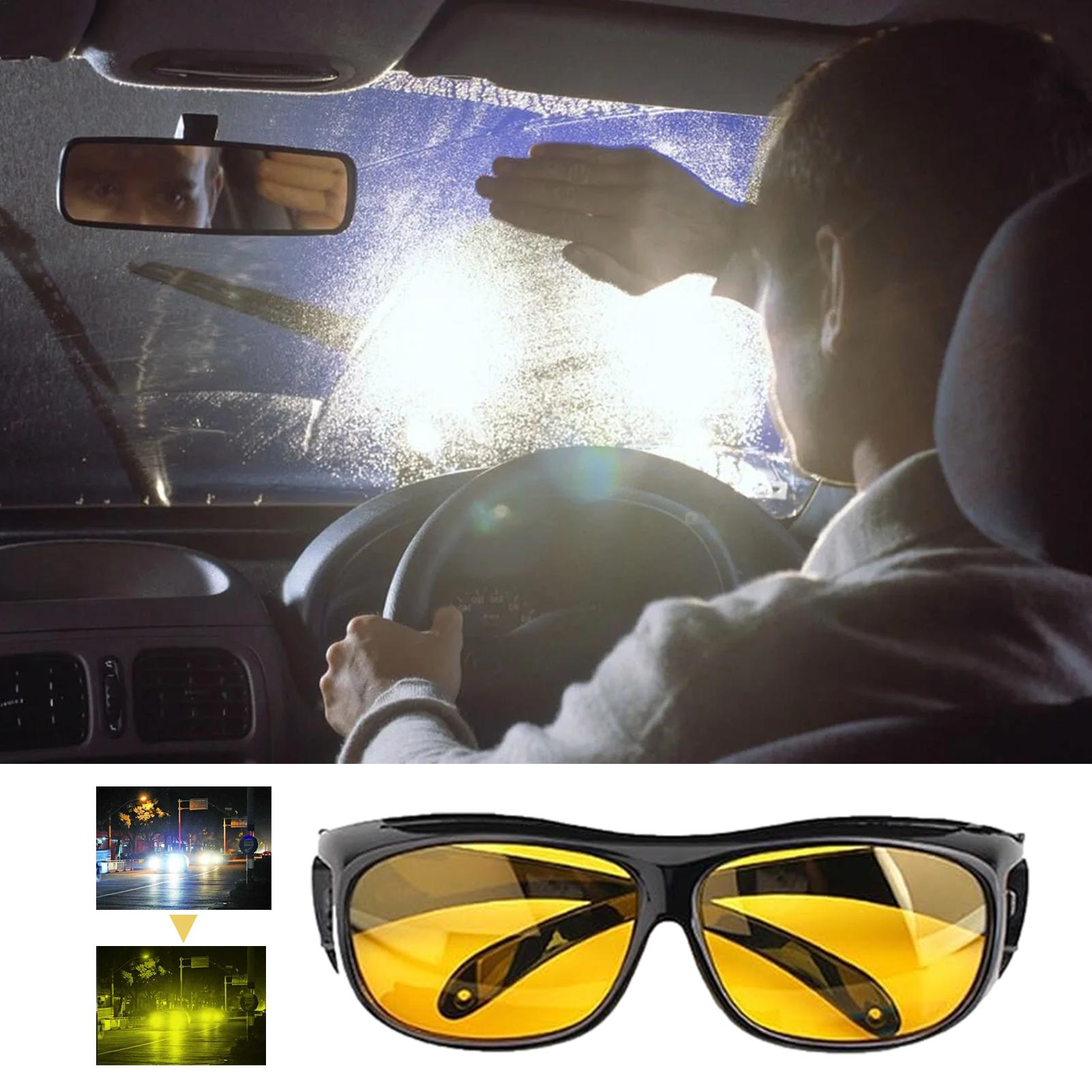 Car Accessories For Night Driving - Kacamata Pengemudi Penglihatan Malam Anti Silau