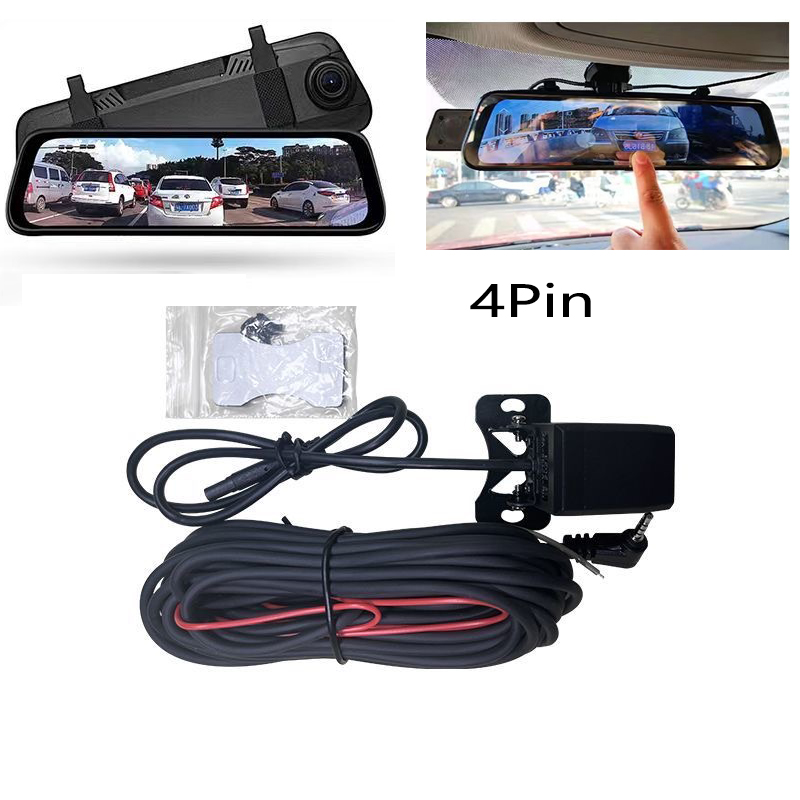 Car Accessories For Night Driving - Kamera Mundur Mobil Full-Color Video 4PIN