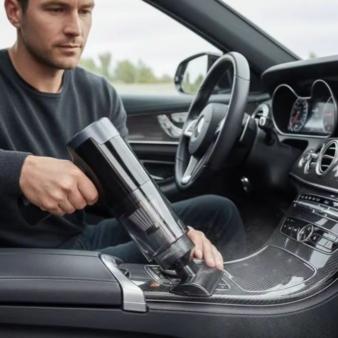 Car Vacuum Cleaner - Penyedot Debu Mobil Nirkabel Mini Genggam