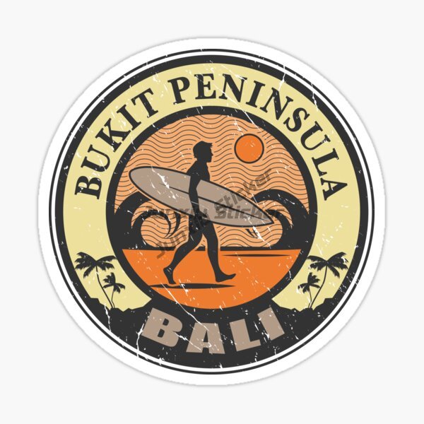 Car Accessories Bali - BALI INDONESIA Stiker Mobil Pemandangan Pantai