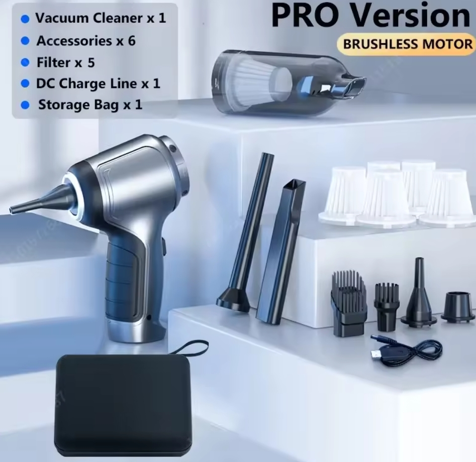 Dua Versi Multi-Fungsi 6000PA/ - Car Vacuum Cleaner ulasan dan harga