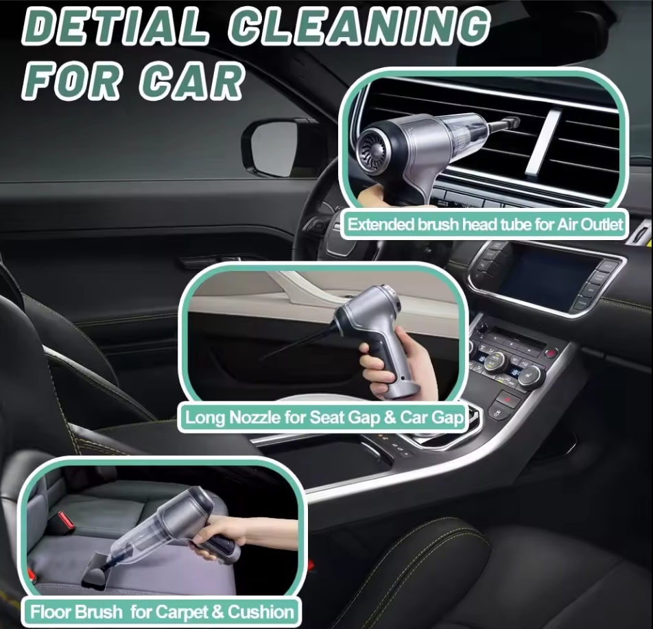 Dua Versi Multi-Fungsi 6000PA/ - Car Vacuum Cleaner ulasan dan harga