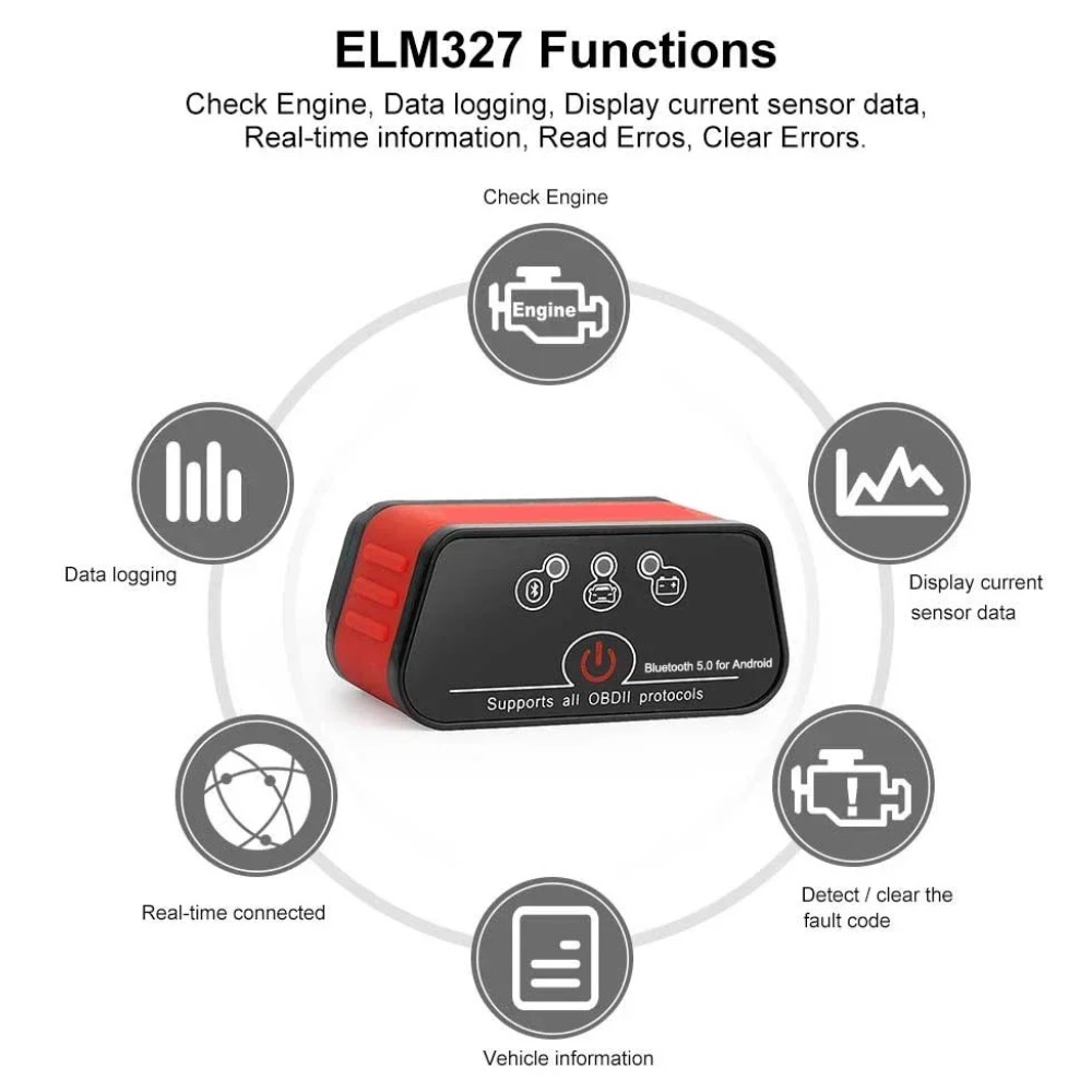 KW903 ELM327 V1 5 Bluetooth 5. - Obd2 Scanner ulasan dan harga