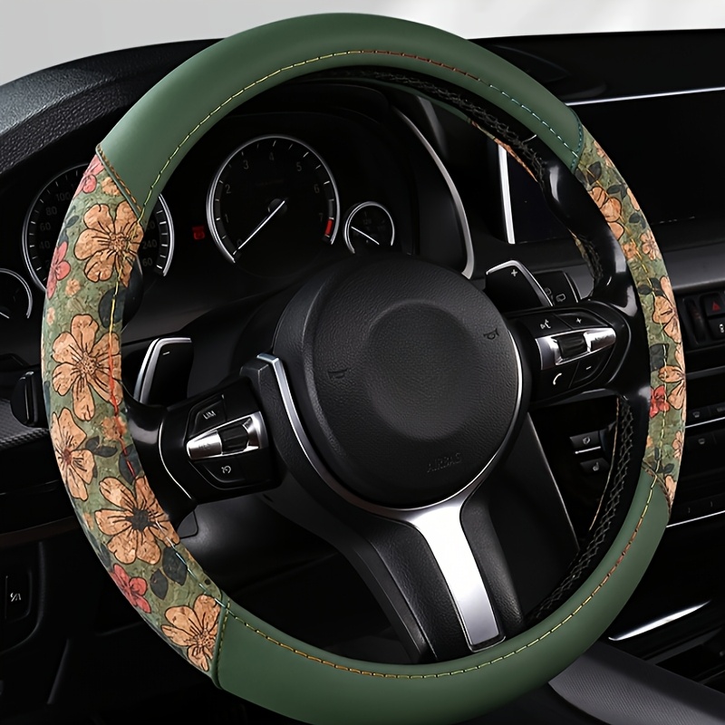 Sarung Setir Mobil Fit Cork Pr - Car Accessories Cork ulasan dan harga