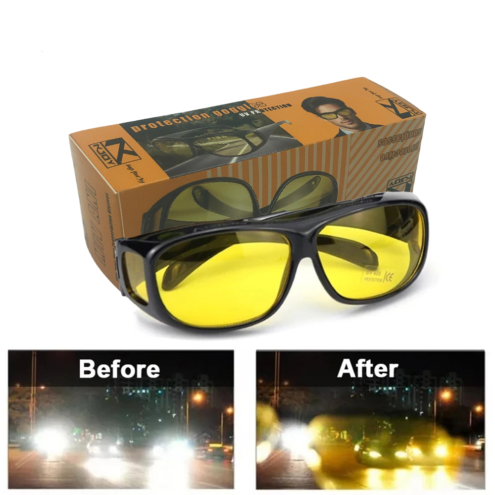 Kacamata Mengemudi Malam Hari  - Car Accessories For Night Driving ulasan dan harga